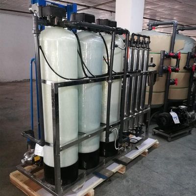 materiale deionizzato di SUS dei sistemi dell'addolcitore dell'acqua dello ione con il filtro da FRP