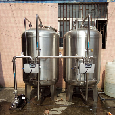 Filtro a sabbia attivo dal quarzo del carbonio di acciaio inossidabile di acciaio al carbonio 2500L/H