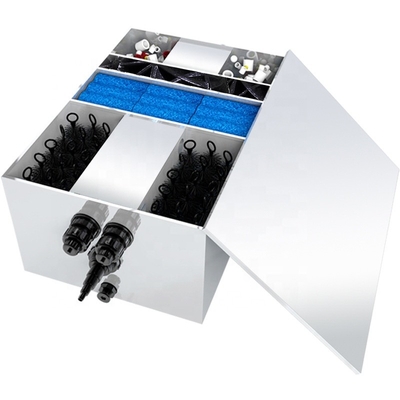 Acciaio inossidabile all'aperto Koi Pond Water Circulation System 2000LPH