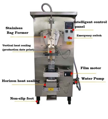 Macchina di riempimento e di sigillatura di latte in polvere del miele del succo del liquido del sacchetto dell'acqua crema automatica della bustina della macchina di acqua della borsa della bustina di rifornimento