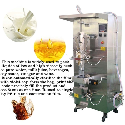 Macchina di riempimento e di sigillatura di latte in polvere del miele del succo del liquido del sacchetto dell'acqua crema automatica della bustina della macchina di acqua della borsa della bustina di rifornimento