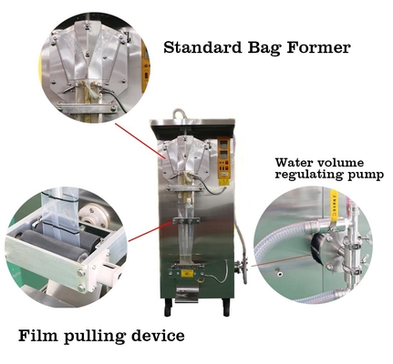 Macchina di riempimento e di sigillatura di latte in polvere del miele del succo del liquido del sacchetto dell'acqua crema automatica della bustina della macchina di acqua della borsa della bustina di rifornimento