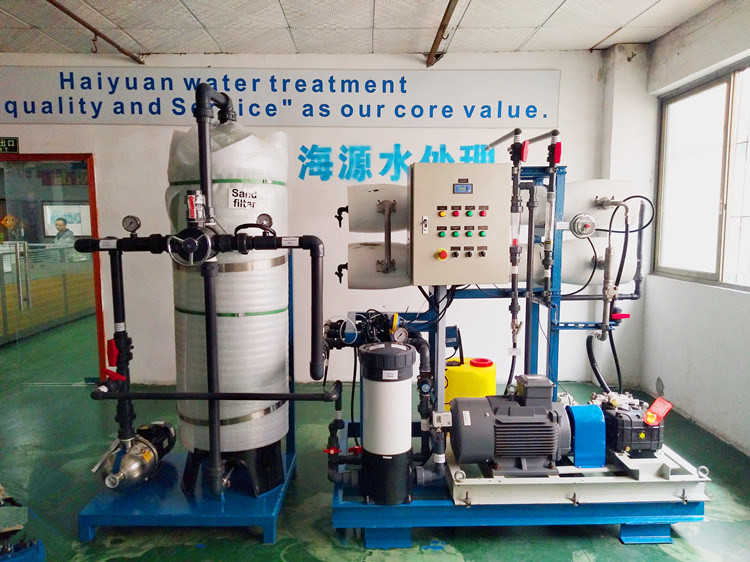 Watermaker Unità di desalinizzazione dell'acqua di mare Disalinizzatore di imbarcazioni Impianto di desalinizzazione per la vendita di imbarcazioni Acqua salata