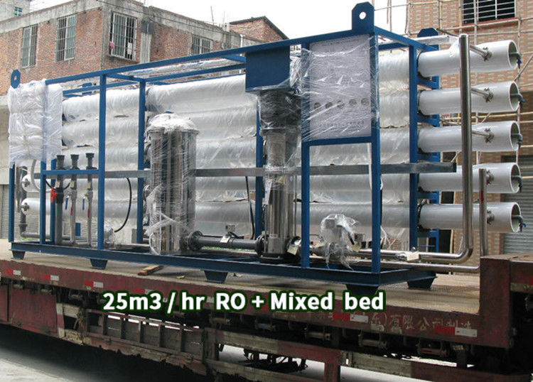 10000L/Hour Ion Exchange Water Purification Di Filter che alimenta acqua non depurata