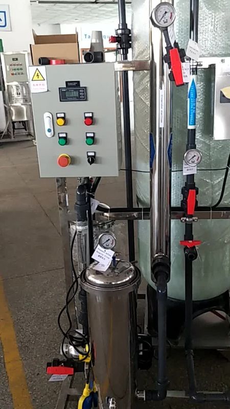 Pressione di scambio ionico industriale 220V della barra del filtro da acqua della resina 10-15