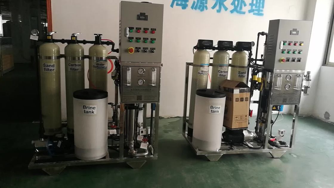 materiale deionizzato di SUS dei sistemi dell'addolcitore dell'acqua dello ione con il filtro da FRP