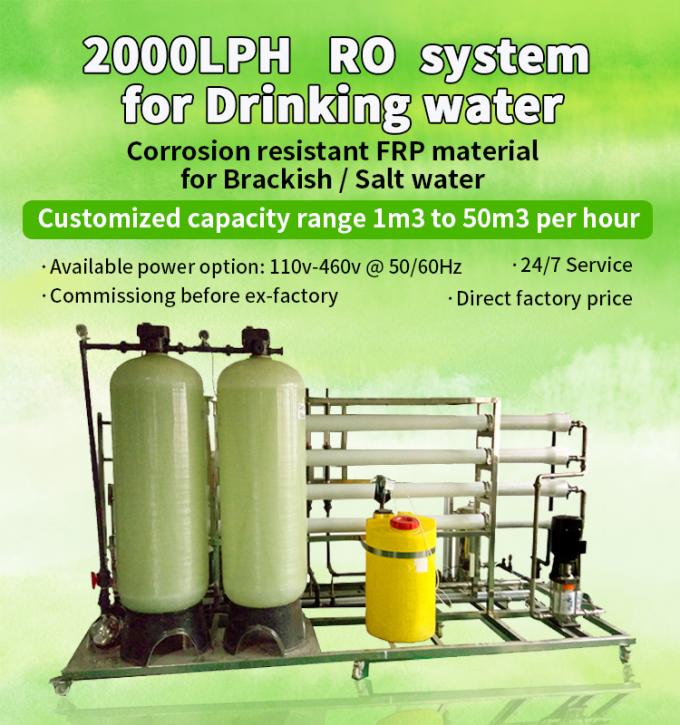 Unità industriale del ro dell'unità di filtraggio del ro dell'unità di desalificazione del RO