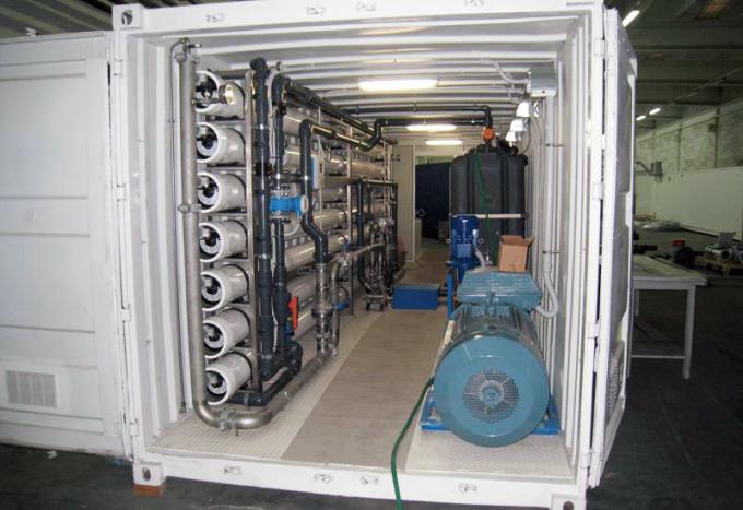 Containerized Water Treatment System Machine Plants Containerized RO Sea Water Seawater Desalination Plants