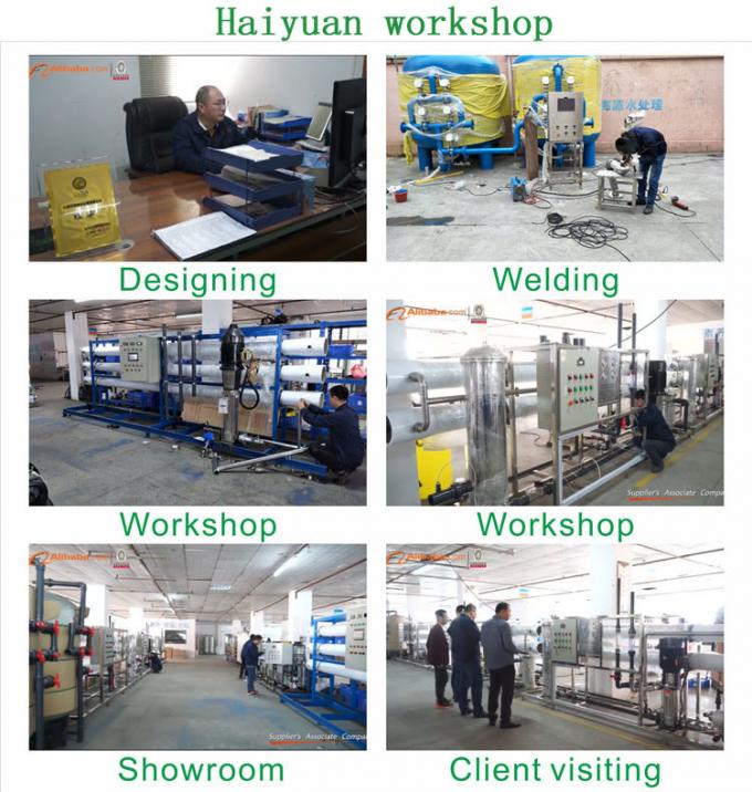 Containerized Water Treatment System Machine Plants Containerized RO Sea Water Seawater Desalination Plants