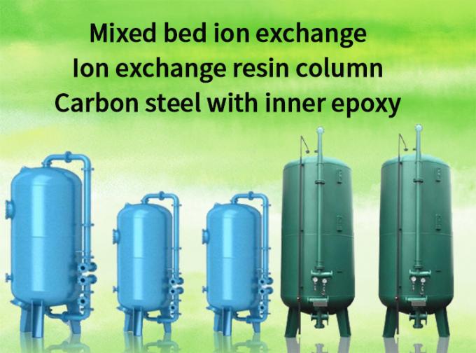 Mixed Bed Ion Exchanger Ion Exchange Systems Cation Anion Dural Bed Di Water Machine Water Deionizer Machine System Plant